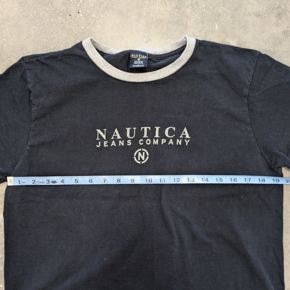 100% Cotton Nautica Jeans Company Baby Tee - Picture 2 of 7